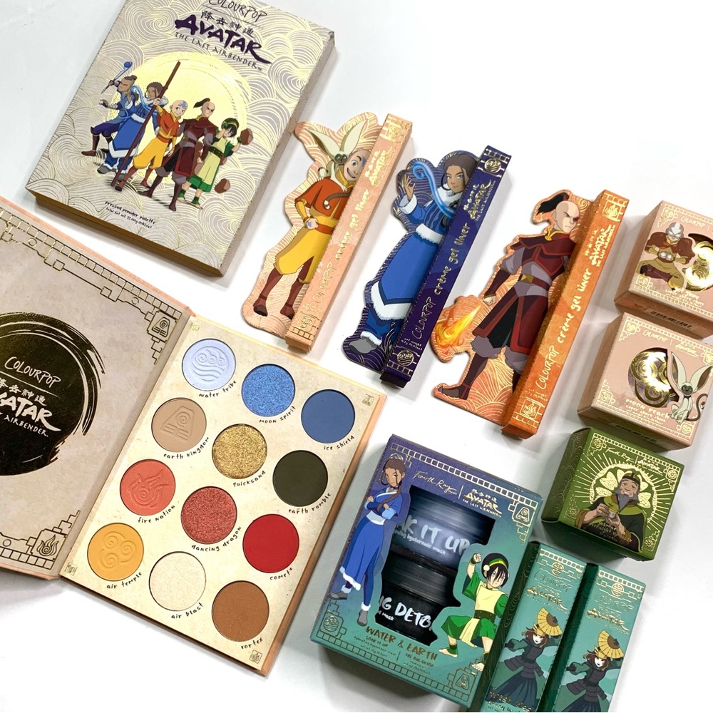 COLOURPOP x AVATAR “The Last Airbender” Collection Bundle